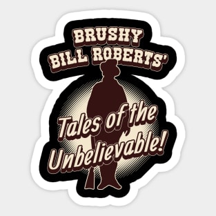 Brushy Bill Roberts Sticker